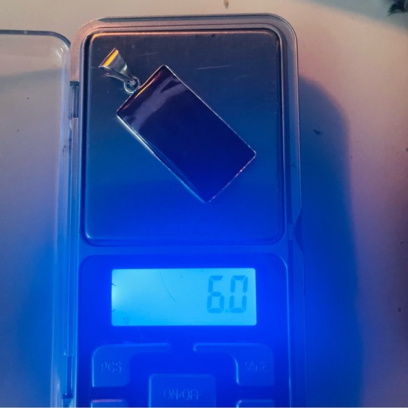 New Artisan Handmade Natural Mookaite 925 Sterling Silver Rectangular Necklace - Picture 5 of 16